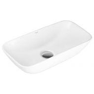 Hagser Lorena umywalka 47x23 cm nablatowa prostokątna biała HGR90000040