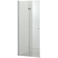 Hagser Carla drzwi prysznicowe 90 cm dwuczęściowe składane chrom błyszczący/szkło przezroczyste HGR40000021