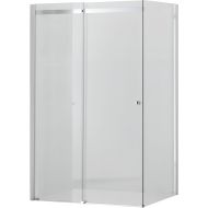Hagser Frida kabina prysznicowa 80x120 cm prostokątna chrom/szkło przezroczyste HGR70000020